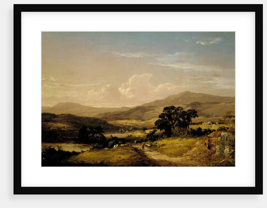 Near Squam Lake, New Hampshire, 1856 by David Johnson