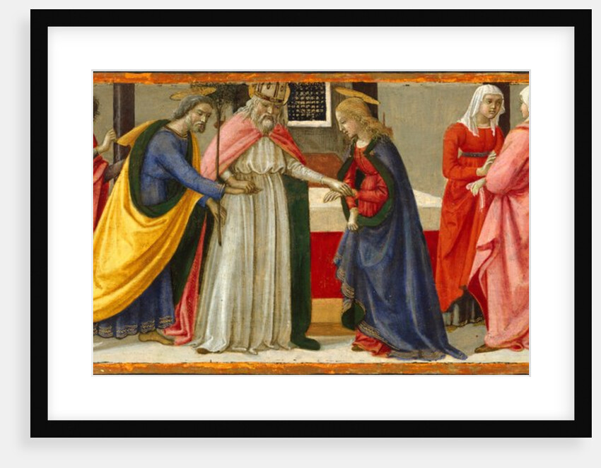 The Marriage of the Virgin, ca. 1479 by Davide Ghirlandaio