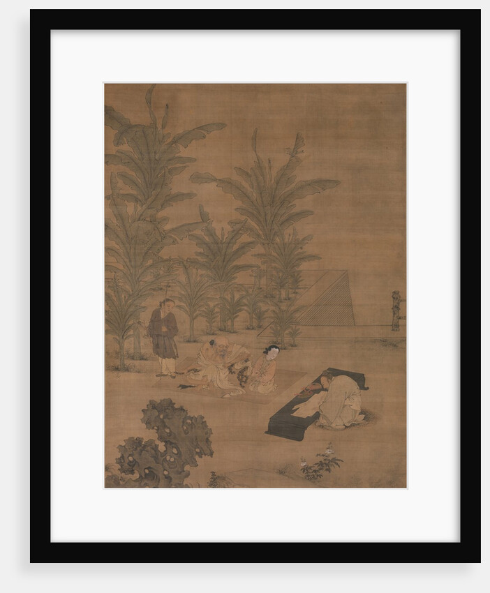 The Scholar Fu Sheng Transmitting the Book of Documents, 15th-mid-16th century by Du Jin