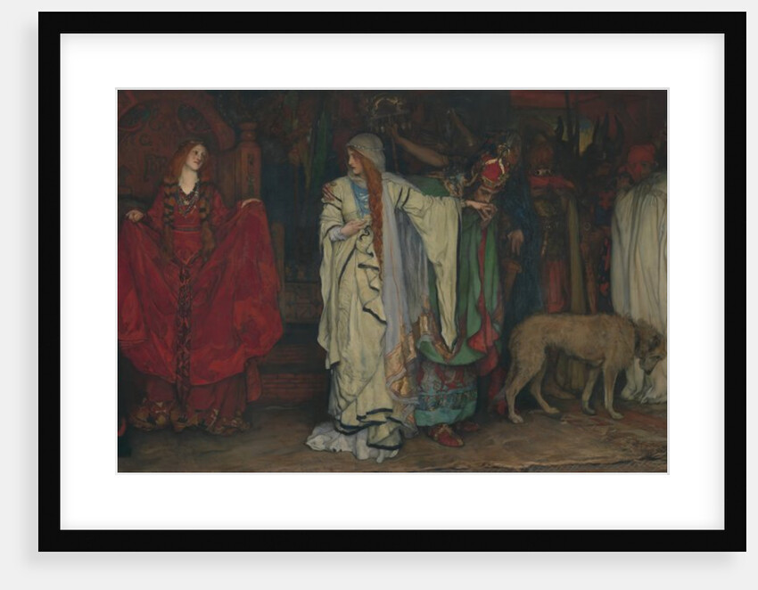 King Lear, Act I, Scene I, 1898 by Edwin Austin Abbey