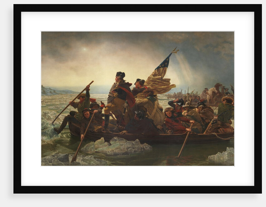 Washington Crossing the Delaware, 1851 by Emanuel Gottlieb Leutze