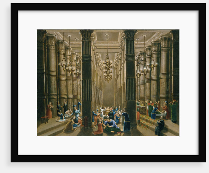 The Death of the First Born, 1865-80 by Erastus Salisbury Field