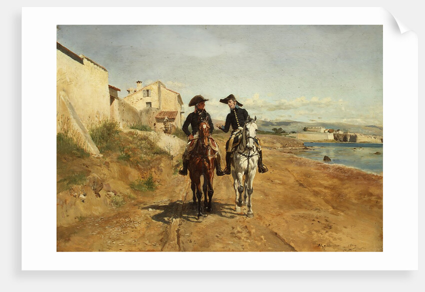 A General and His Aide-de-camp, 1869 by Jean Louis Ernest Meissonier