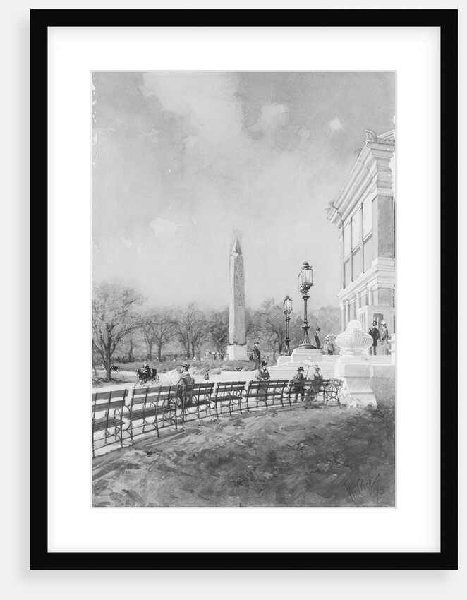 Cleopatra's Needle, 1895 by Frank Crane