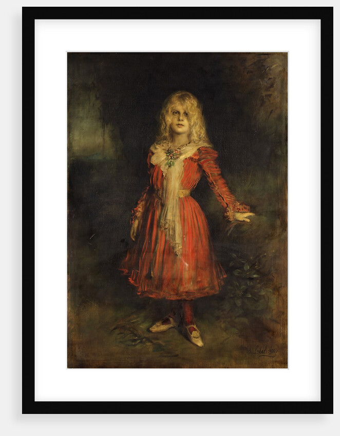 Marion Lenbach, the Artist's Daughter, 1900 by Franz von Lenbach