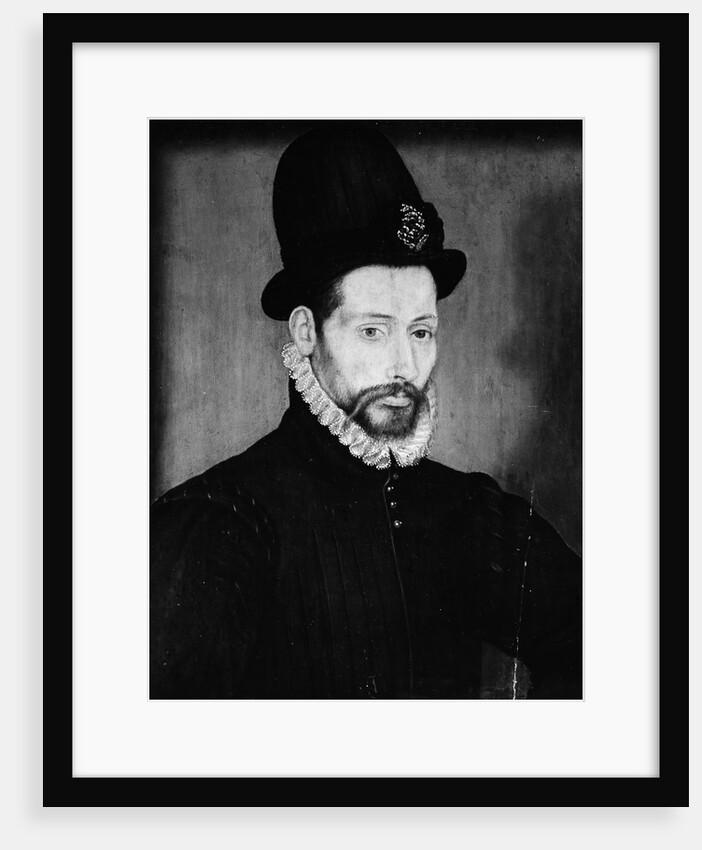 Portrait of a Man with a High Hat by Unknown