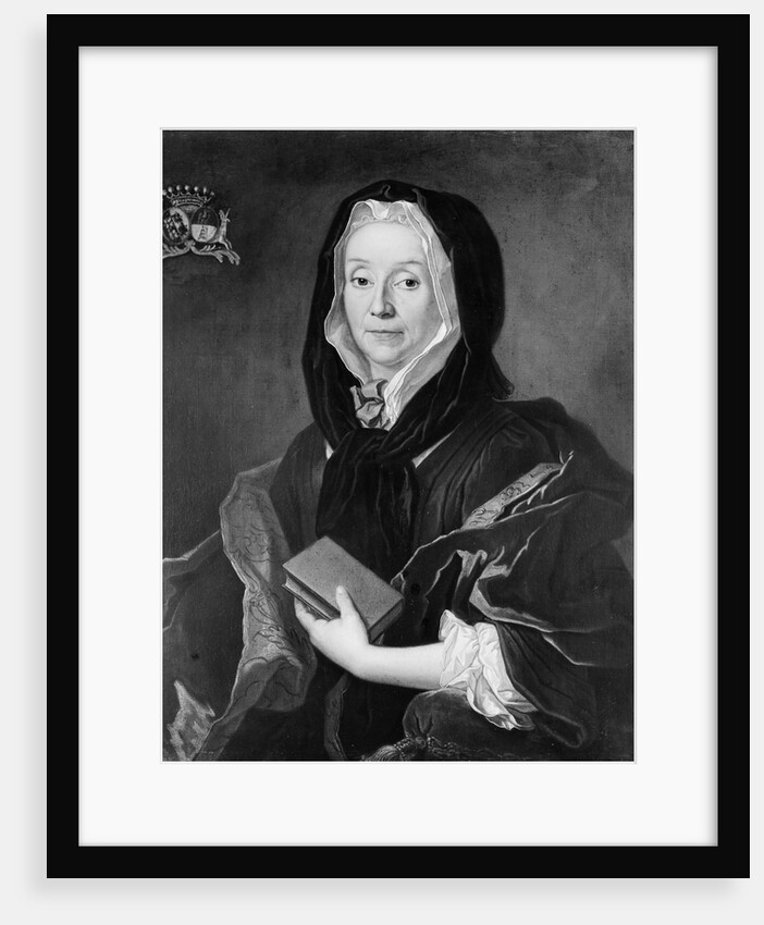 Portrait of a Woman Holding a Book by Unknown