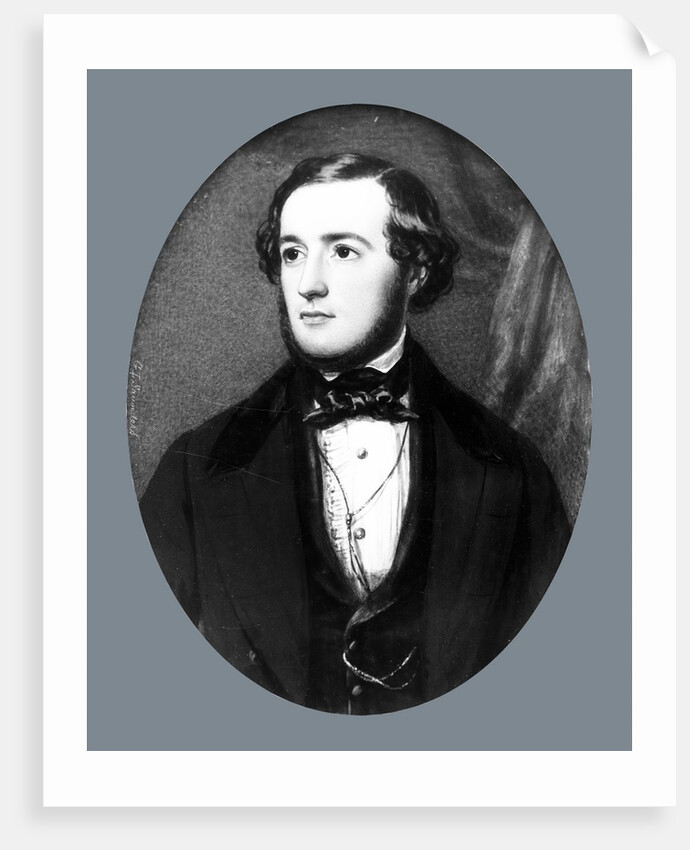 Portrait of a Gentleman, ca. 1845-1850 by George Lethbridge Saunders