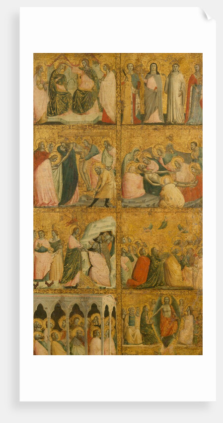 Scenes from the Life of Christ, mid-1340s by Giovanni Baronzio