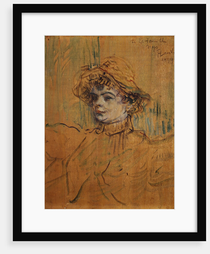 Mademoiselle Nys, 1899 by Henri de Toulouse-Lautrec