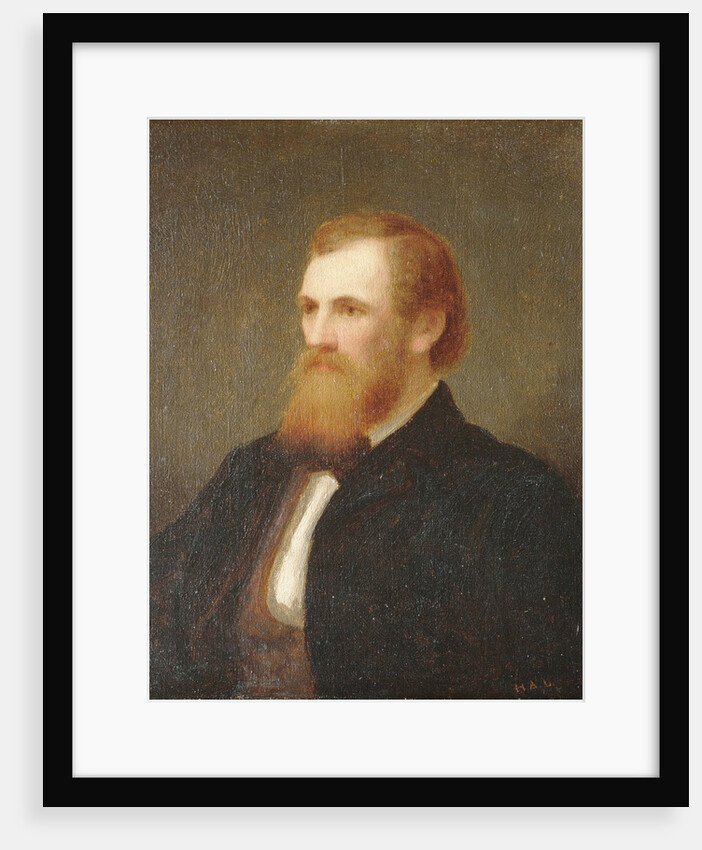John Quincy Adams Ward, 1863 by Henry Augustus Loop