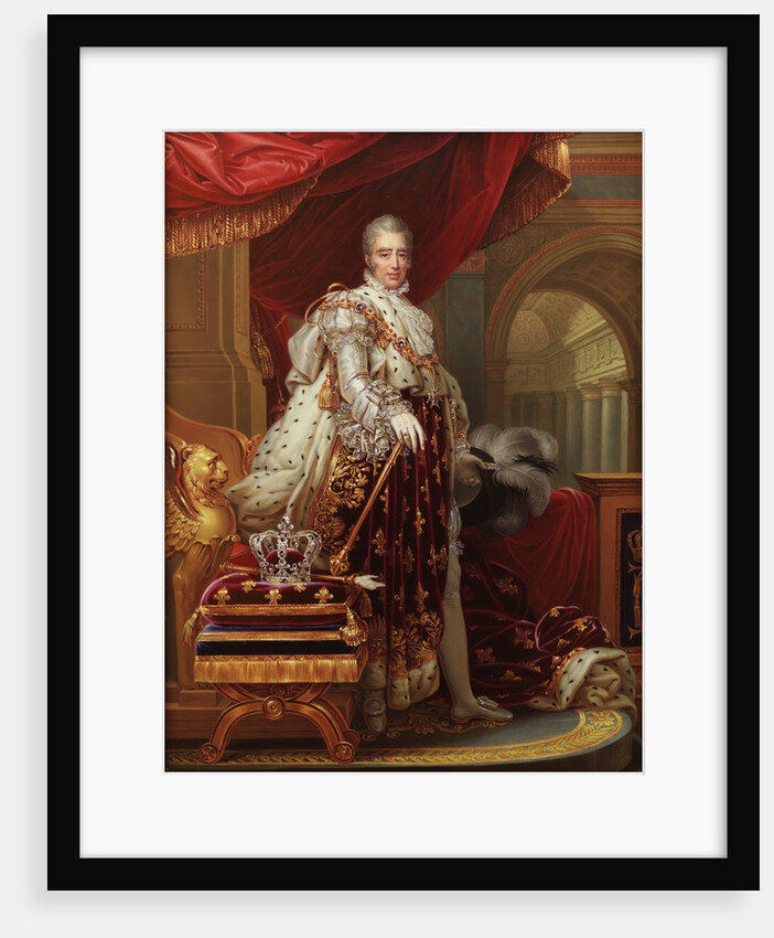 Charles X, King of France, after Gérard, 1829 by Henry Bone