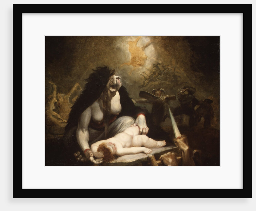 The Night-Hag Visiting Lapland Witches, 1796 by Henry Fuseli