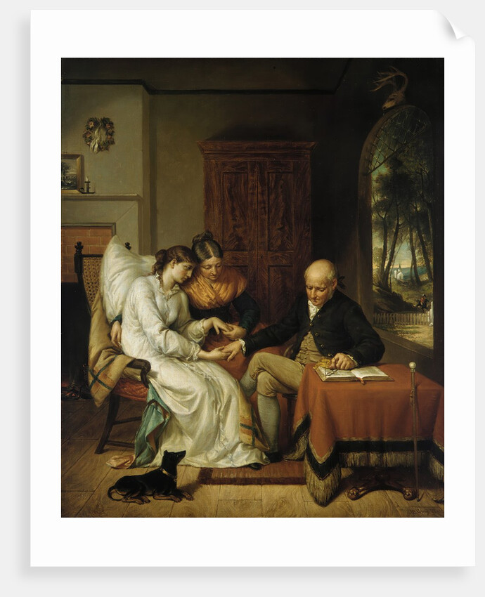 The Pride of the Village, 1858-59 by Henry Peters Gray