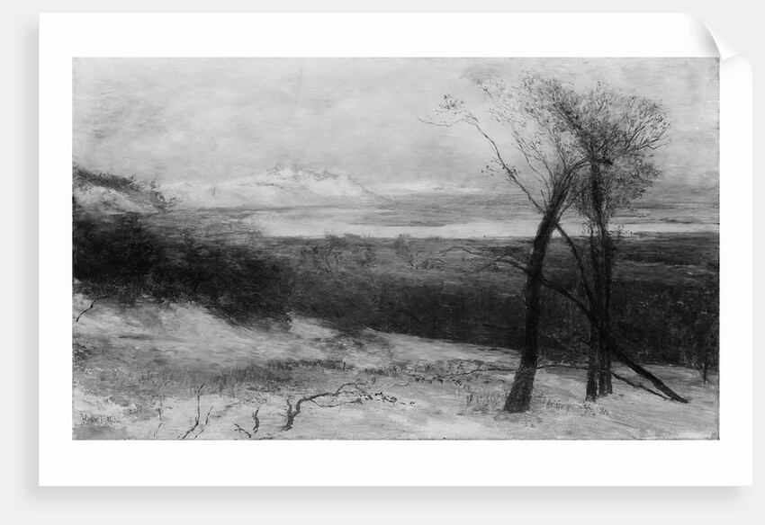 Behind Dunes, Lake Ontario, 1883-87 by Homer Dodge Martin