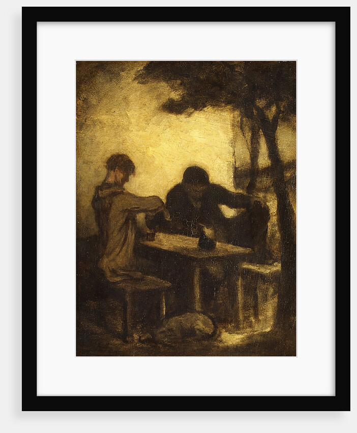 The Drinkers, by 1861 by Honore Daumier