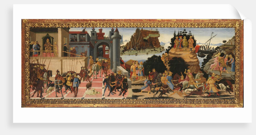 Scenes from the Story of the Argonauts, ca. 1465 by Jacopo del Sellaio