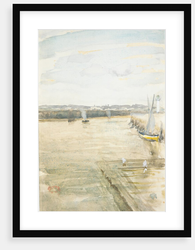 Scene on the Mersey by James Abbott McNeill Whistler