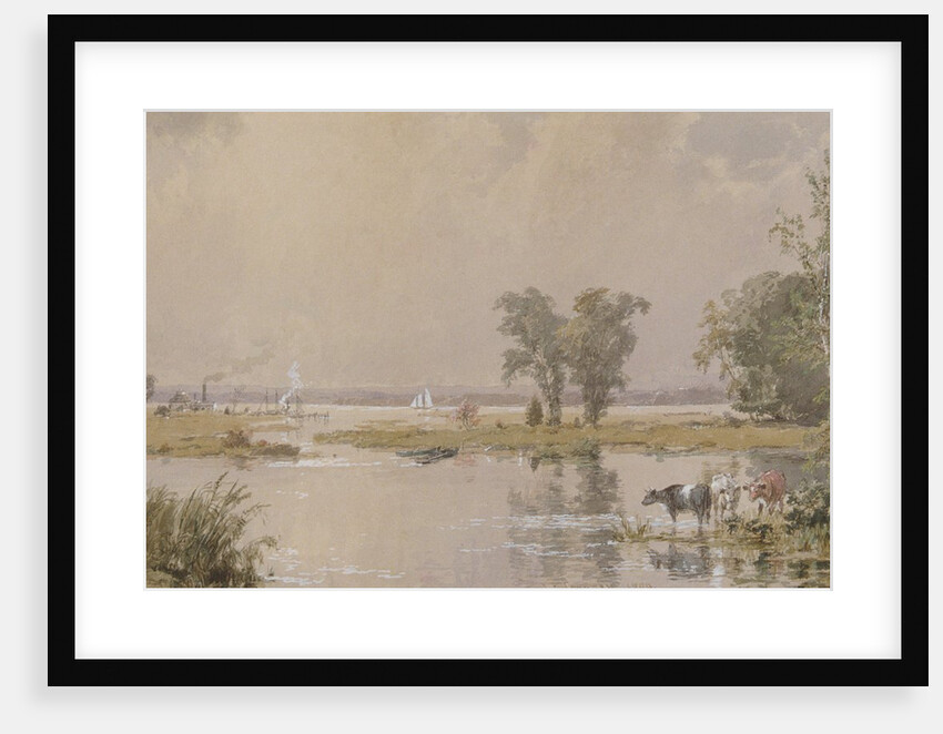 Hackensack Meadows, 1890 by Jasper Francis Cropsey