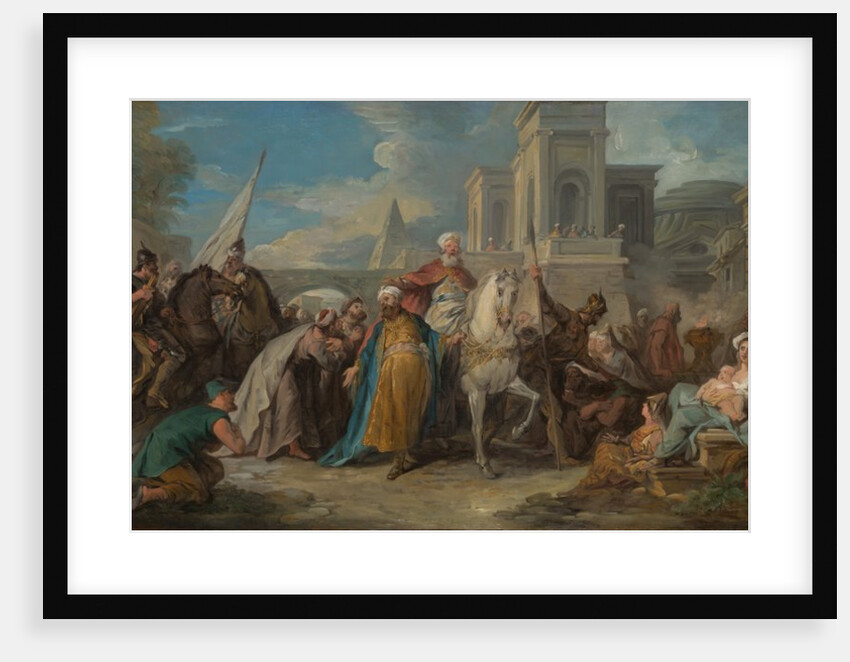 The Triumph of Mordecai, ca. 1736 by Jean Francois de Troy