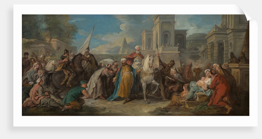 The Triumph of Mordecai, ca. 1736 by Jean Francois de Troy