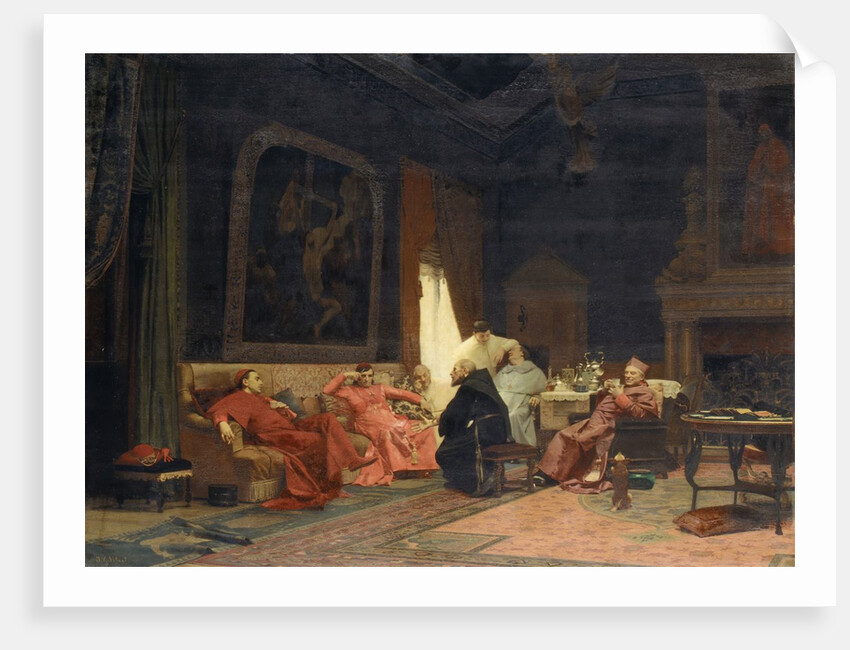 The Missionary's Adventures, ca. 1883 by Jehan Georges Vibert