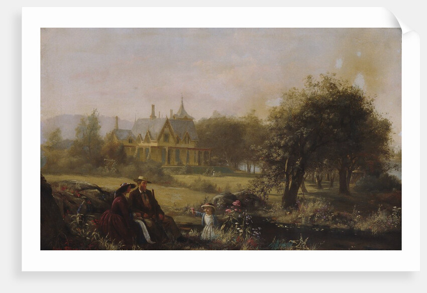 Summer Flowers, 1859 by Jerome Thompson