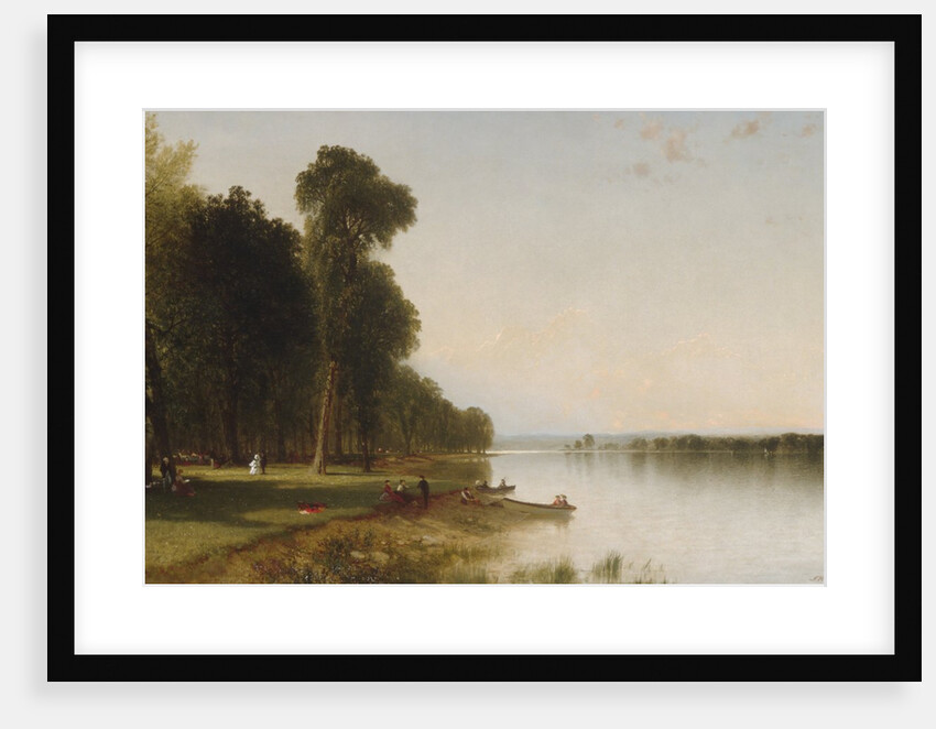 Summer Day on Conesus Lake, 1870 by John Frederick Kensett