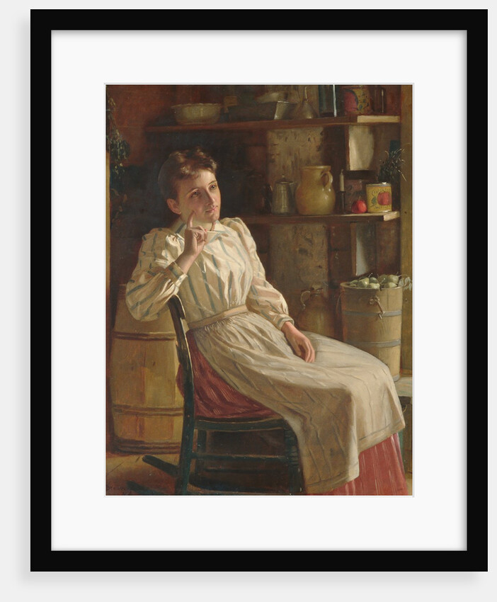 Meditation, ca. 1900-1910 by John George Brown