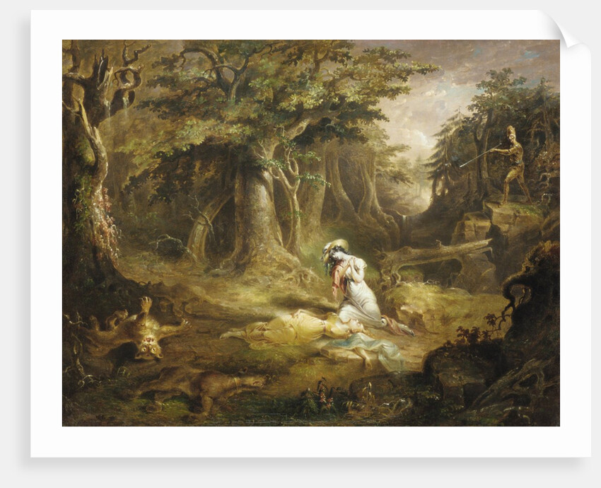 Leatherstocking's Rescue, 1832 by John Quidor