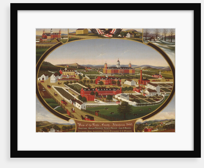 Berks County Almshouse, 1880, 1880 by John Rasmussen