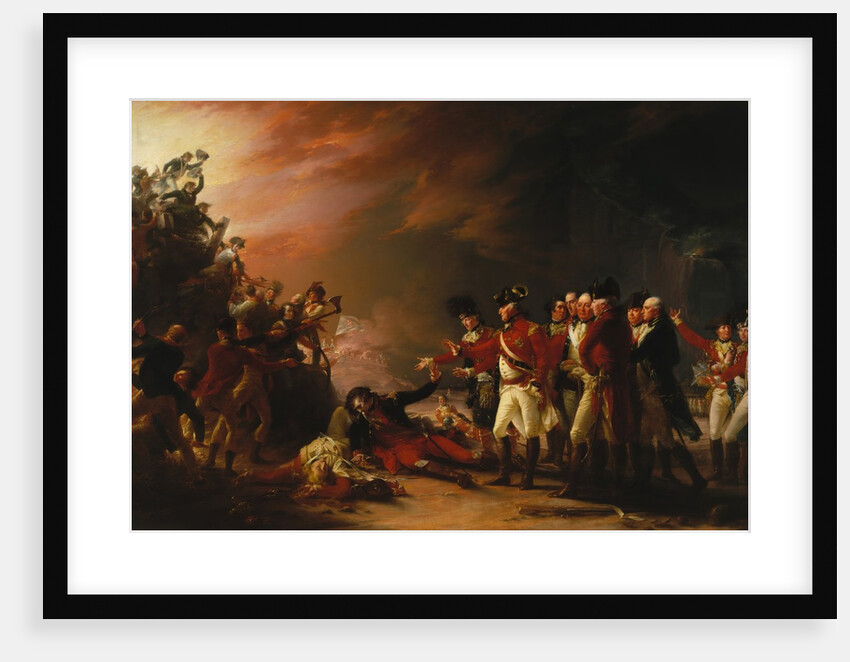 The Sortie Made by the Garrison of Gibraltar, 1789 by John Trumbull