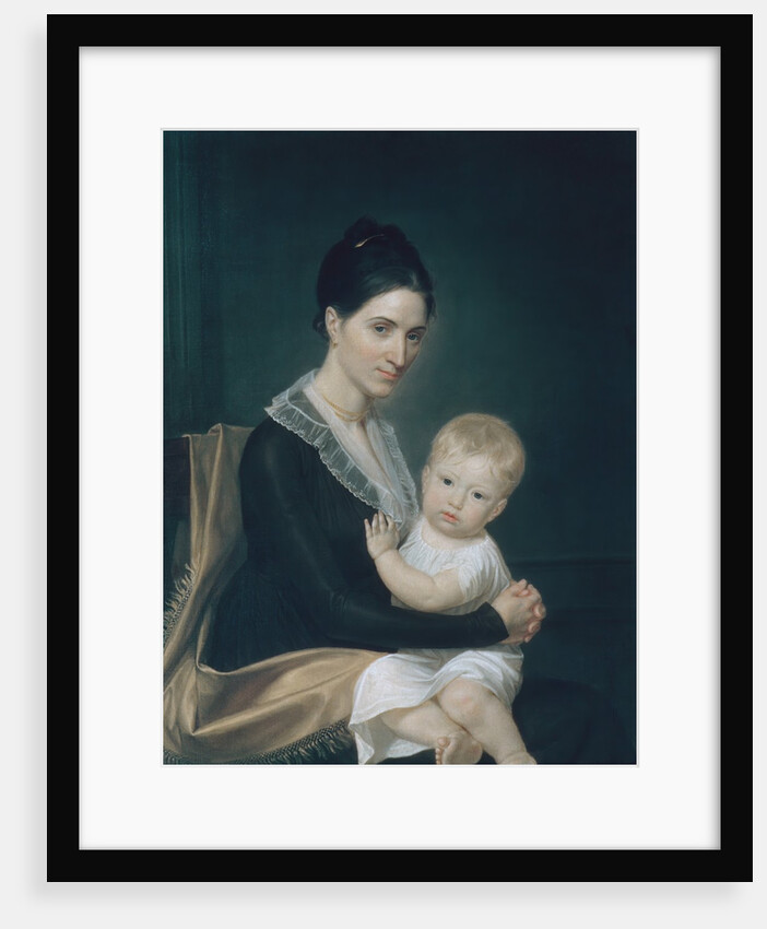 Mrs. Marinus Willett and Her Son Marinus, Jr., ca. 1802 by John Vanderlyn