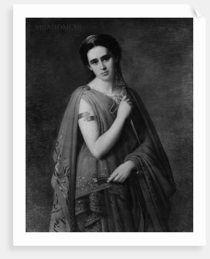 Melpomene, 1869 by Giuseppe Fagnani
