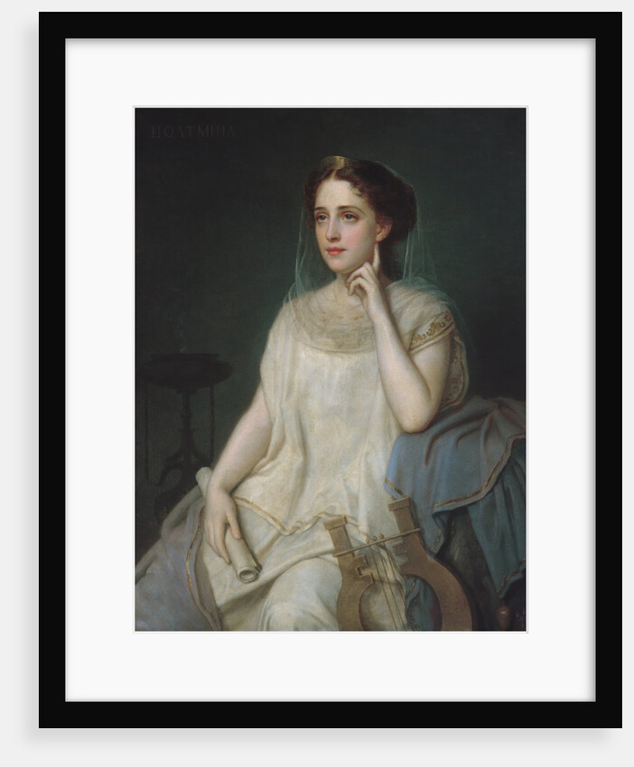 Polyhymnia, 1869 by Giuseppe Fagnani