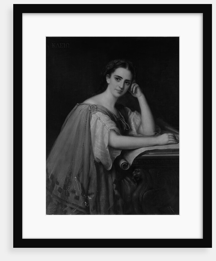 Clio, 1869 by Giuseppe Fagnani