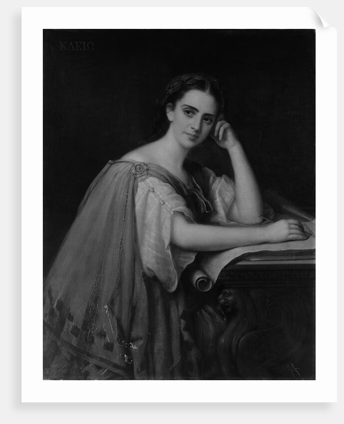 Clio, 1869 by Giuseppe Fagnani