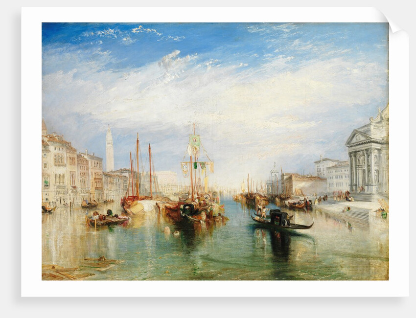 Venice, from the Porch of Madonna della Salute, ca. 1835 by JMW Turner