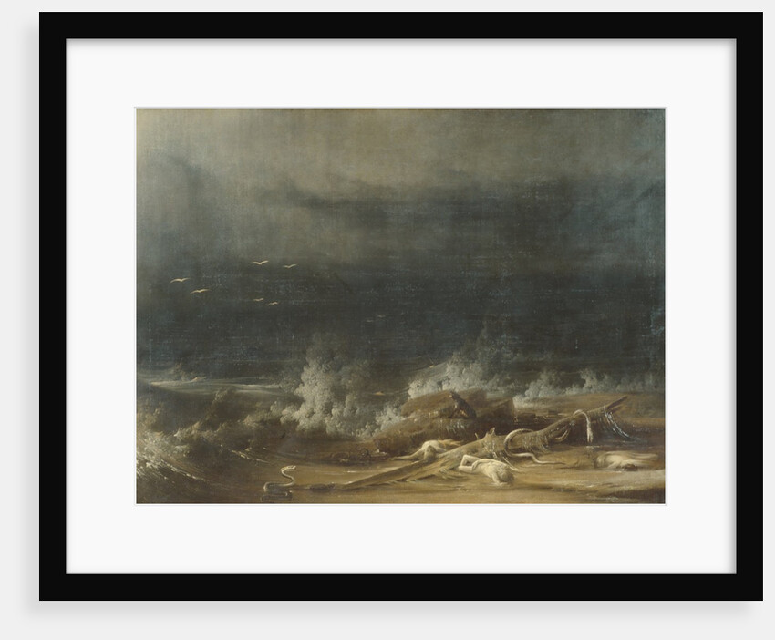 The Deluge towards Its Close, ca. 1813 by Joshua Shaw