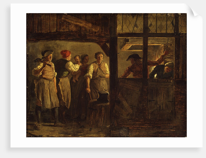 The Forge by Léonard Defrance