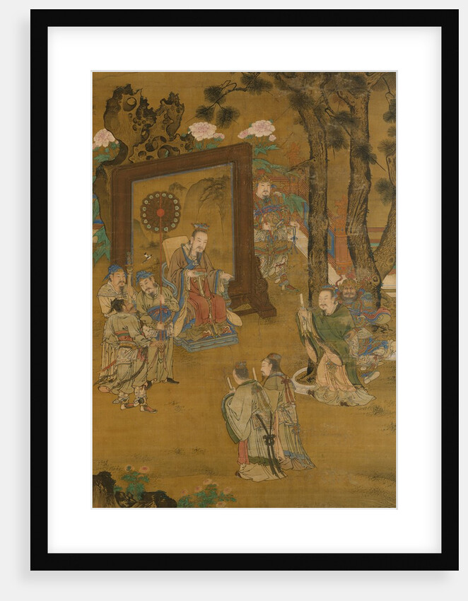 Remonstrating with the emperor, late 15th-early 16th century by Liu Jun