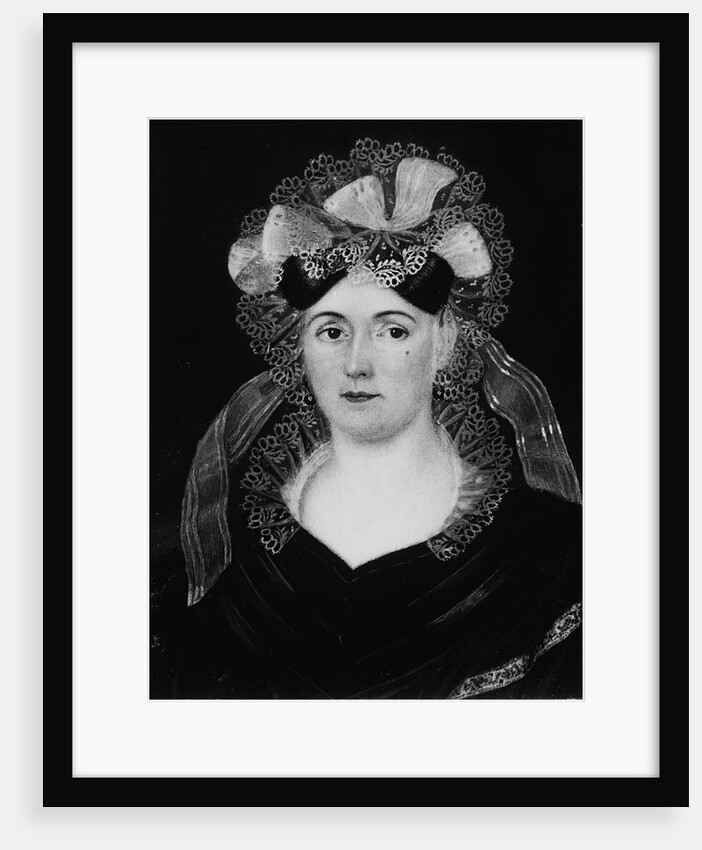 Self portrait, ca. 1830 by Louisa Catherine Strobel