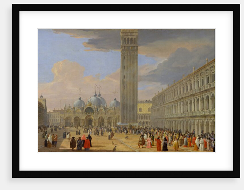 Piazza San Marco, Venice, ca. 1709 by Luca Carlevarijs