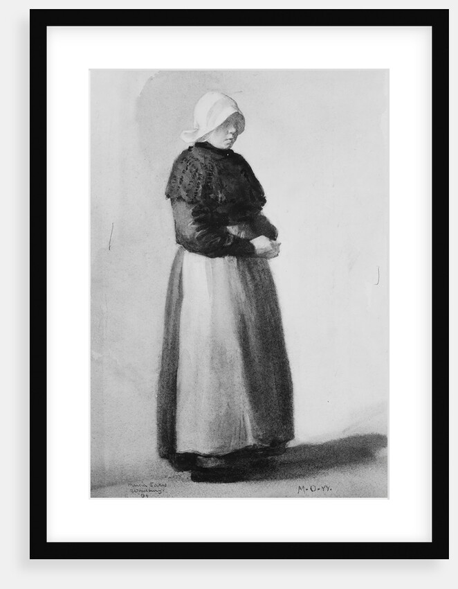 Dutch Woman, 1894 by Marcia Oakes Woodbury