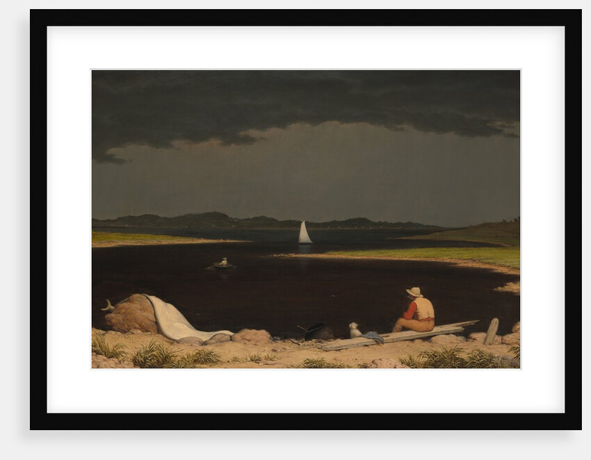 Approaching Thunder Storm, 1859 by Martin Johnson Heade