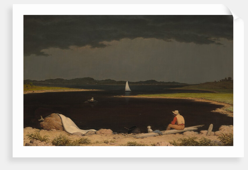 Approaching Thunder Storm, 1859 by Martin Johnson Heade