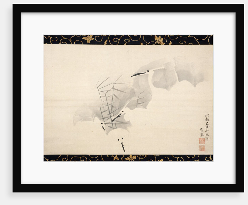 White Herons, 1769 by Maruyama Okyo