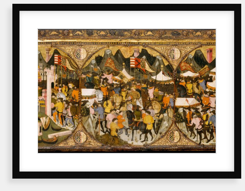 The Conquest of Naples by Charles of Durazzo, 1381-82 by Master of Charles of Durazzo
