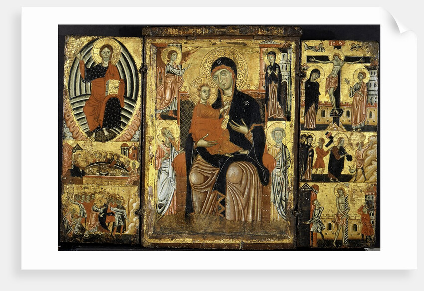 Madonna and Child Enthroned by Master of the Magdalen