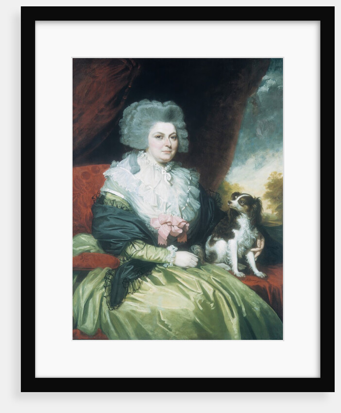 Lady with a Dog, 1786 by Mather Brown